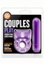 Play With Me Couples Play Vibrating Cock Ring - Purple